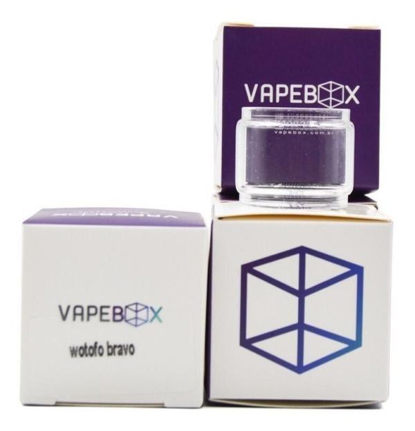 Tubo de vidro - Wotofo Bravo - 6 mL - Vapebox