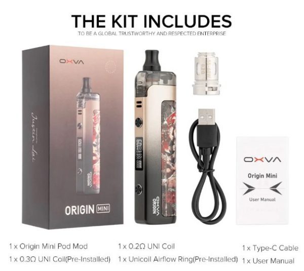 Origin Mini - 60W 2200mAh - Kit Mod - OXVA - Imagem 8