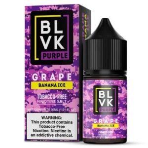 Grape Banana Ice - Purple Series - BLVK Salt - 30ml