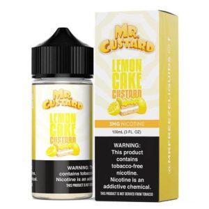 Mr. Custard – Lemon Cake Custard - Mr. Freeze - 100ml