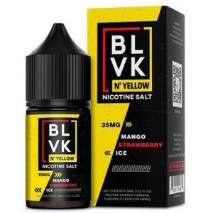 Mango Strawberry Ice - N' Yellow Series - BLVK Salt - 30ml