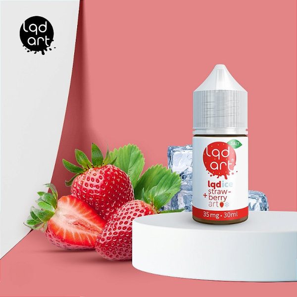 Strawberry - Ice - Lqd Art Salt - 30ml - Image 2