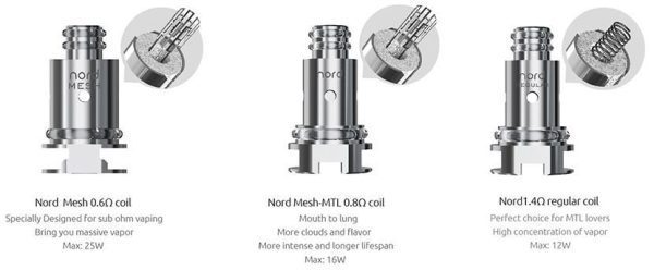 Kit Mod - Vape Pen Nord 19 - 1300 mAh - Smok - Image 3