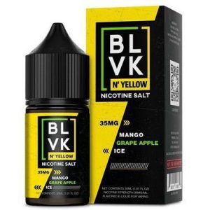 Mango Grape Apple Ice - N' Yellow Series - BLVK Salt - 30ml