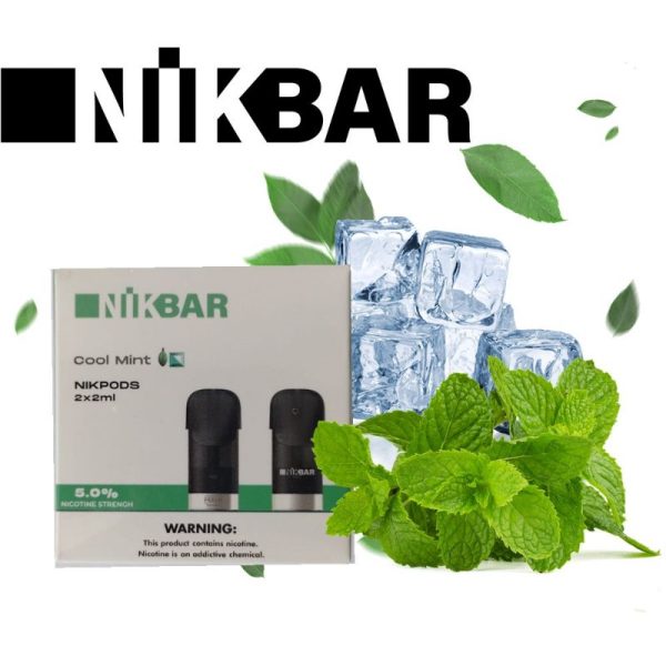 Cool Mint - NPOD NikPod - 5% - 2x2ml - Nikbar