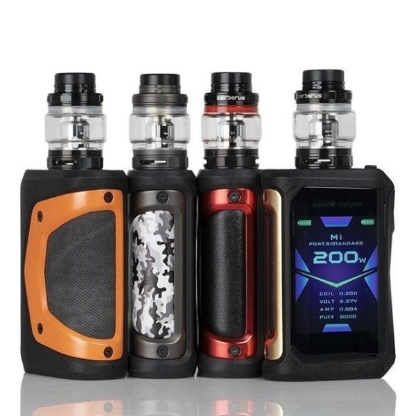 Kit Mod - Aegis Legend X - 200w - Starter - c/ Atomizador Cerberus - Geek Vape