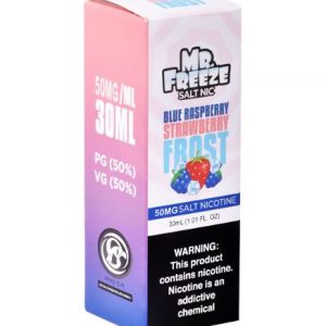 Blue Raspberry Strawberry Frost - Mr. Freeze Salt - 30ml