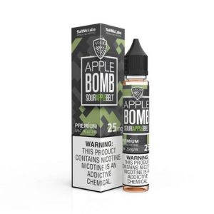 Líquido Apple Bomb - Sour Apple Belt Iced - SaltNic - VGOD SaltNic - 30ml
