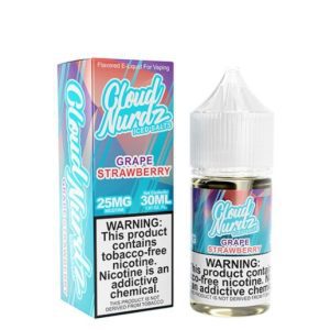 Grape Strawberry Iced - Cloud Nurdz Salts - 30ml