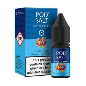 Bubble Blue - Fusion - Pod Salt Hit The Spot - 30ml