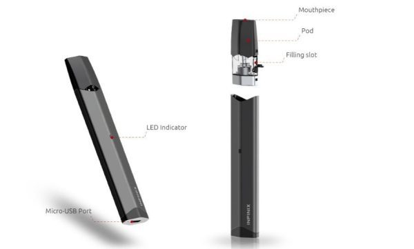 Kit Pod System - Infinix - 16W - 250 mAh - Smok - Image 3