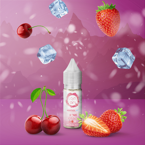 Pink Mint - Menthol - Lqd Art Salt - 16,5ml - Imagem 2
