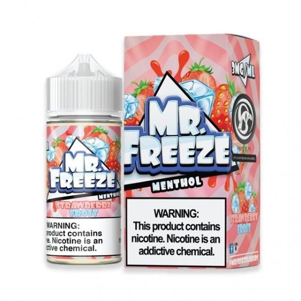 Strawberry Frost - Menthol - Mr. Freeze - 100ml - Image 2
