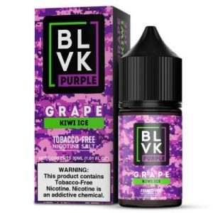 Grape Kiwi Ice - Purple Series - BLVK Salt - 30ml