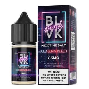 Iced Berry Peach - Pink Series - BLVK Salt - 30ml