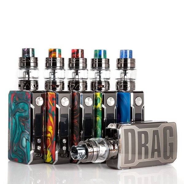 Kit Mod - Drag 2 - 177W - c/ Atomizador UFORCE T2 - Voopoo - Image 2