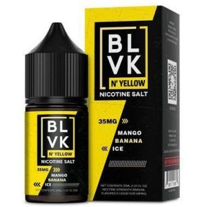 Mango Banana Ice - N' Yellow Series - BLVK Salt - 30ml