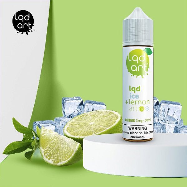 Lemon - Ice - Lqd Art - 60ml - Image 2