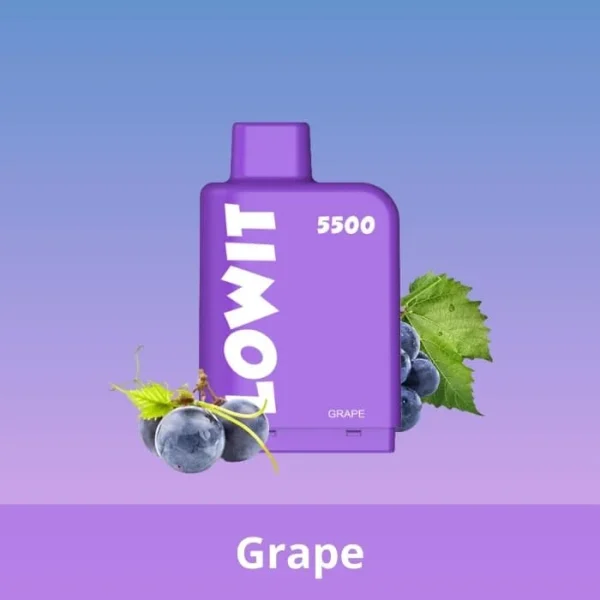 Grape - Capsulas Lowit 5500 Puffs - Elfbar - Imagem 2