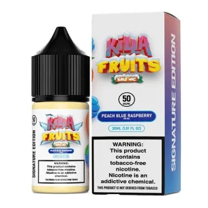 Peach Blue Raspberry On Ice - Signature TFN - Killa Fruits Salt - 30ml