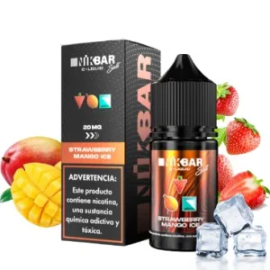 Strawberry Mango Ice - Nikbar Salt - 30ml - Nicsalt