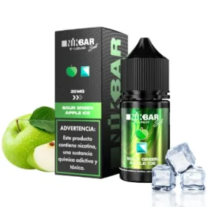 Sour Green Apple Ice - Nikbar Salt - 30ml - Nicsalt