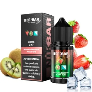 Strawberry Kiwi Ice - Nikbar Salt - 30ml - Nicsalt