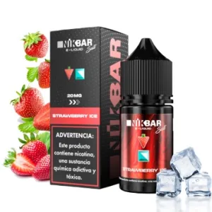 Strawberry Ice - Nikbar Salt - 30ml - Nicsalt