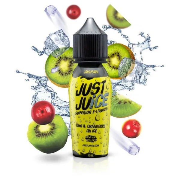 Kiwi & Cranberry On Ice - Just Juice - 60ml