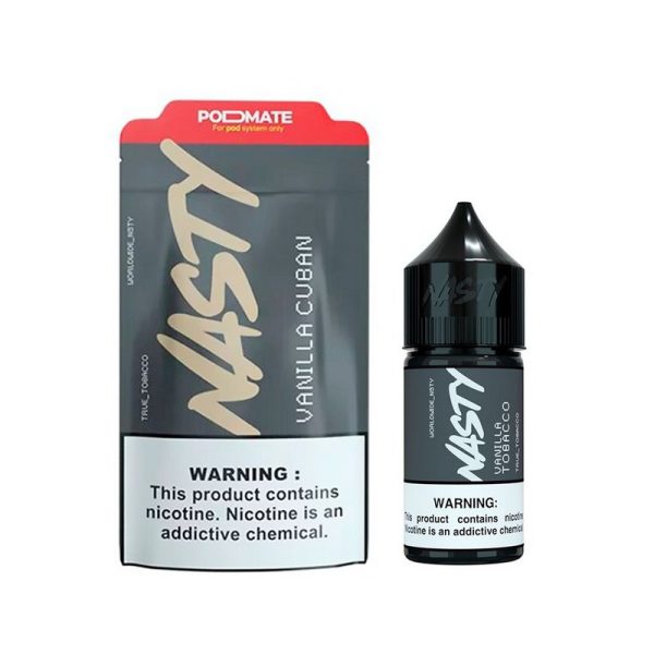 Vanilla Cuban – Nasty – PodMate – 30ml