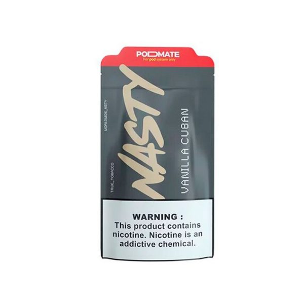 Vanilla Cuban – Nasty – PodMate – 30ml - Image 3