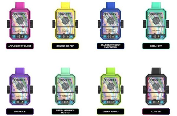 Frosty Spin Your - 12.000 Puffs - 5% - Imagem 2