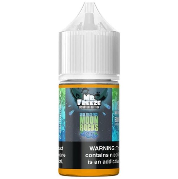 Blue Razz Frost Moon Rocks - Signature Edition - Mr. Freeze Salt - 30ml - Image 2