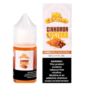 Mr. Custard – Cinnamon Custard - Mr. Freeze Salt - 30ml