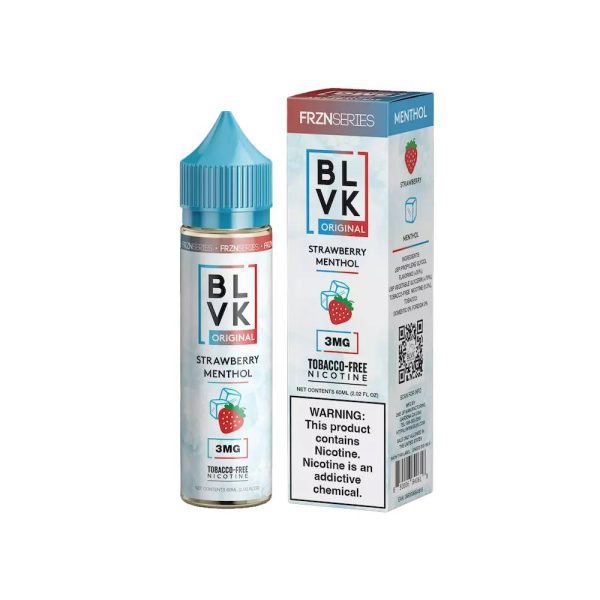 Strawberry Menthol - FRZN Series - BLVK - 60ml - Imagem 2