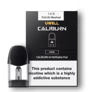 Cartucho / Coil - Caliburn A3 - UN2 Meshed 1.0 ohm - 2ml - Uwell