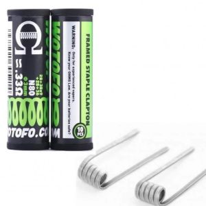 Kit Resistências/Bobinas Prontas - Coil Ni80 0.33 ohms - Wotofo