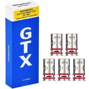 Bobina Coil (Reposição) - GTX - Triple Silicon Protection - 0.15 ohm - Vaporesso