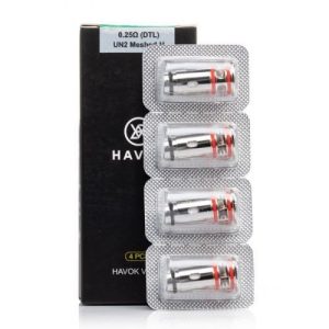 Coil / Bobina / Resistência - Havok V1 - 0.25 ohm - Uwell
