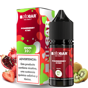 Pomberry Kiwi -  Nikbar Salt - 30ml