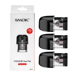 Coil/ Resistência/ Cartucho Pod - Novo 2 Clear Pod - 0.9 ohm - Mesh - Smok