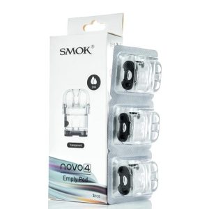 Cartucho - Novo 4 - Empty Pod Transparent 2ml - Smok