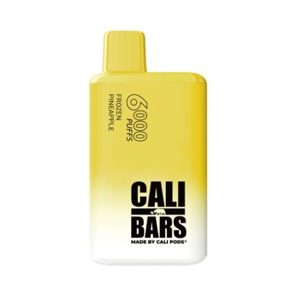 Frozen Pineapple V2 6000 Puffs - Cali Bars - Imagem 2