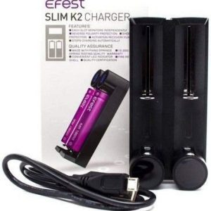 Carregador de Bateria - Slim K2 Charger - Efest