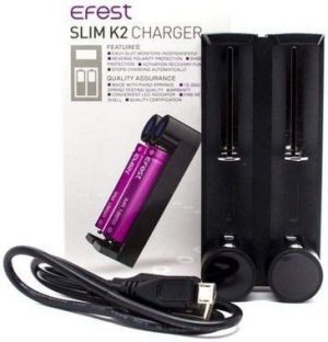 Carregador de Bateria - Slim K2 Charger - Efest