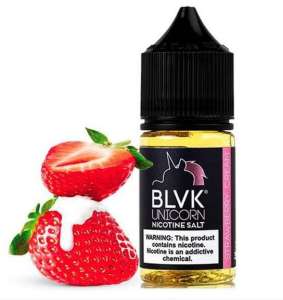 Strawberry Cream – Unicorn Series – BLVK Salt – 30ml