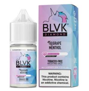 Grape Menthol – Diamond Series – BLVK Salt – 30ml