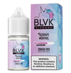 Grape Menthol - Diamond Series - BLVK Salt - 30ml