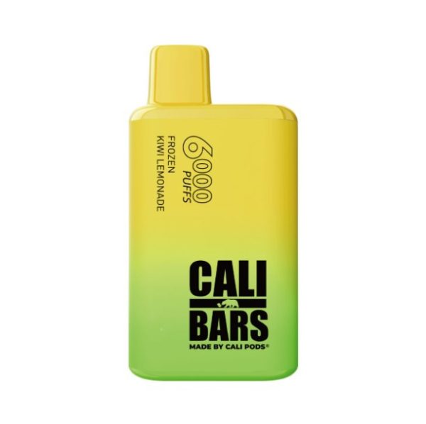 Frozen Kiwi Lemonade V2 6000 Puffs - Cali Bars - Imagem 2