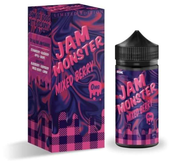 Mixed Berry - Jam - Monster - 100ml - Imagem 2